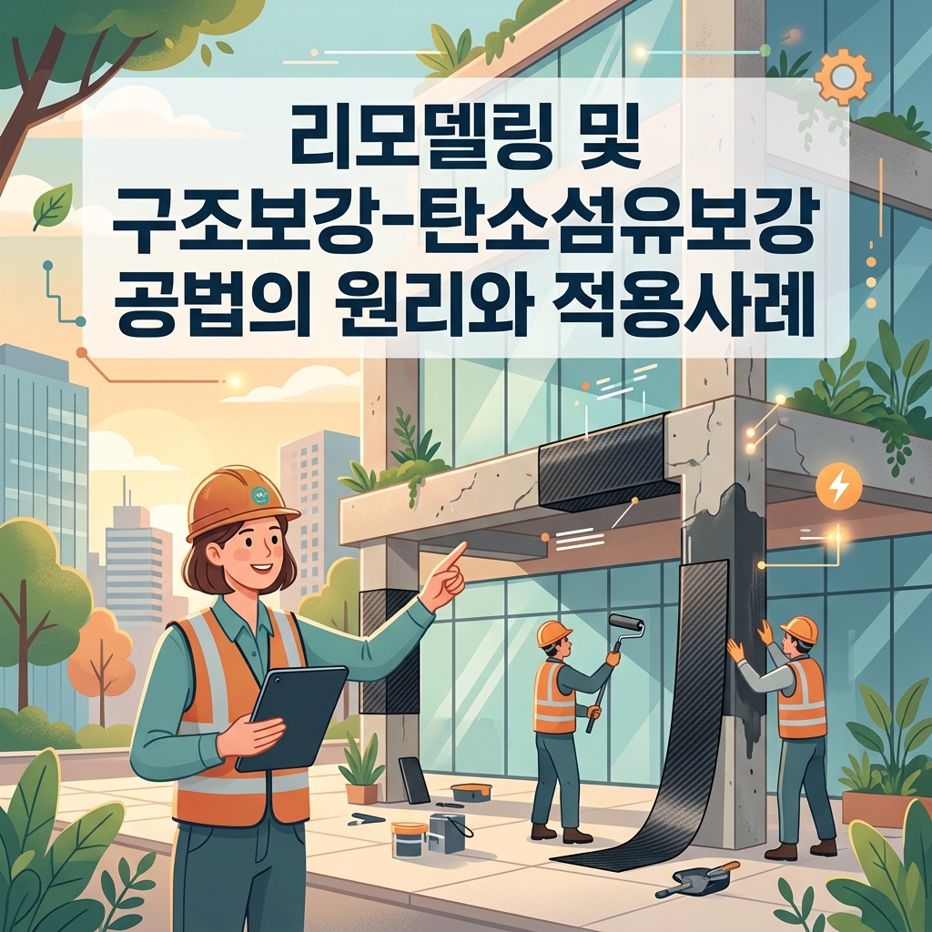 ai thumbnail illustration 리모델링 및 구조보강 탄소섬유보강 공법의 원리와 적용사례 1789802103
