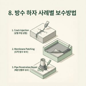 ai thumbnail minimal 8. 방수 하자 사례별 보수방법 1789513970