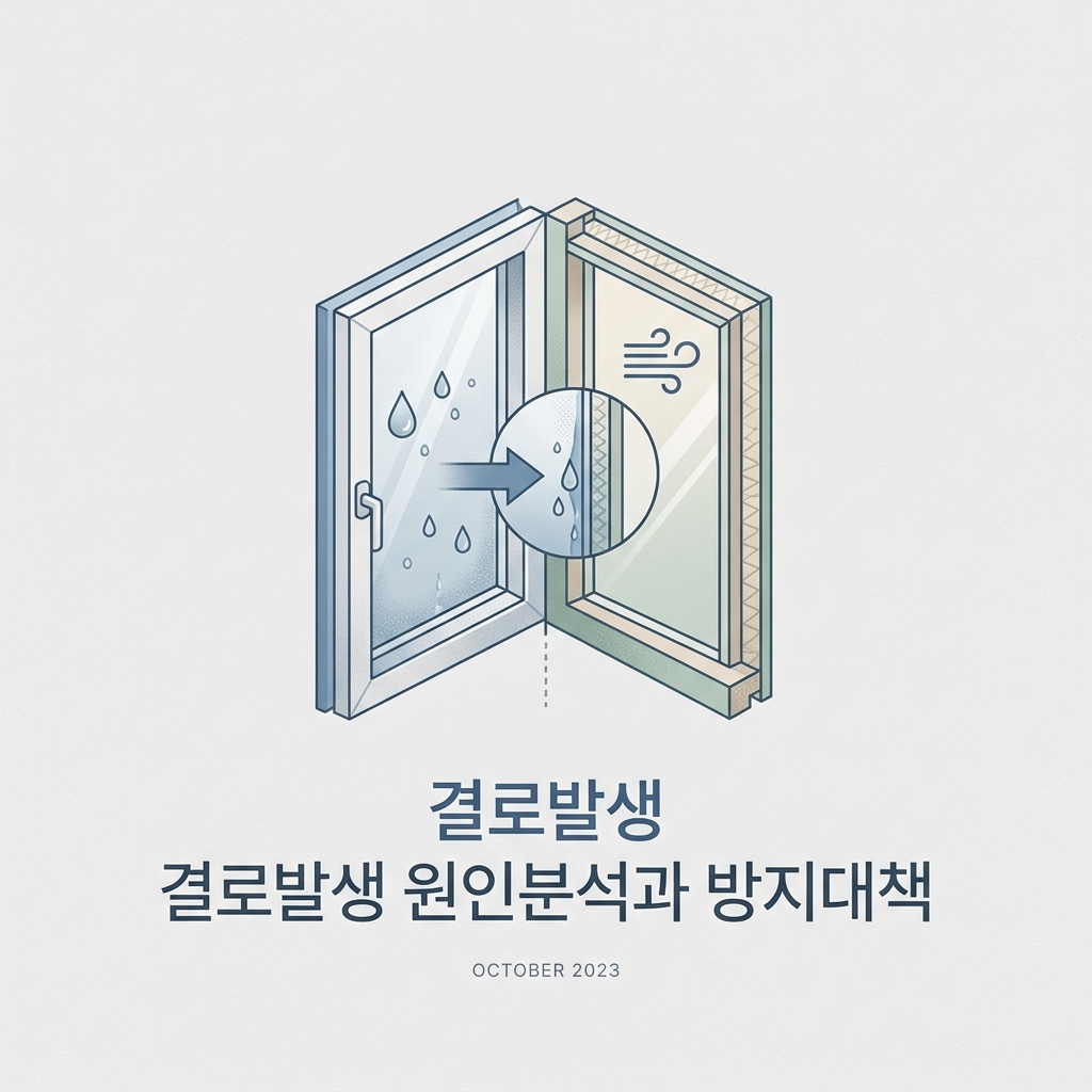ai thumbnail minimal 결로발생 원인분석과 방지대책 1789513161