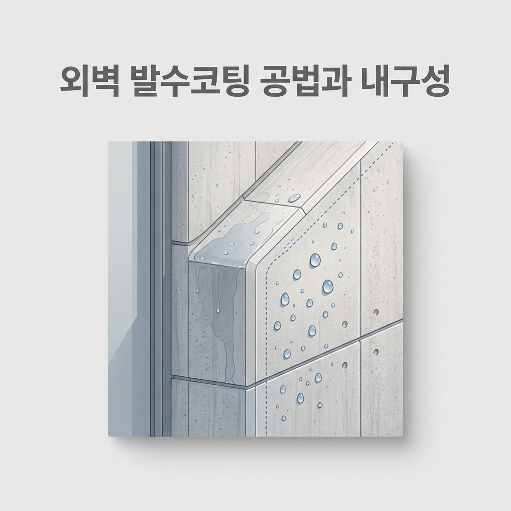ai thumbnail minimal 외벽 발수코팅 공법과 내구성 1789513778