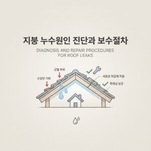ai thumbnail minimal 지붕 누수원인 진단과 보수절차 1789514355